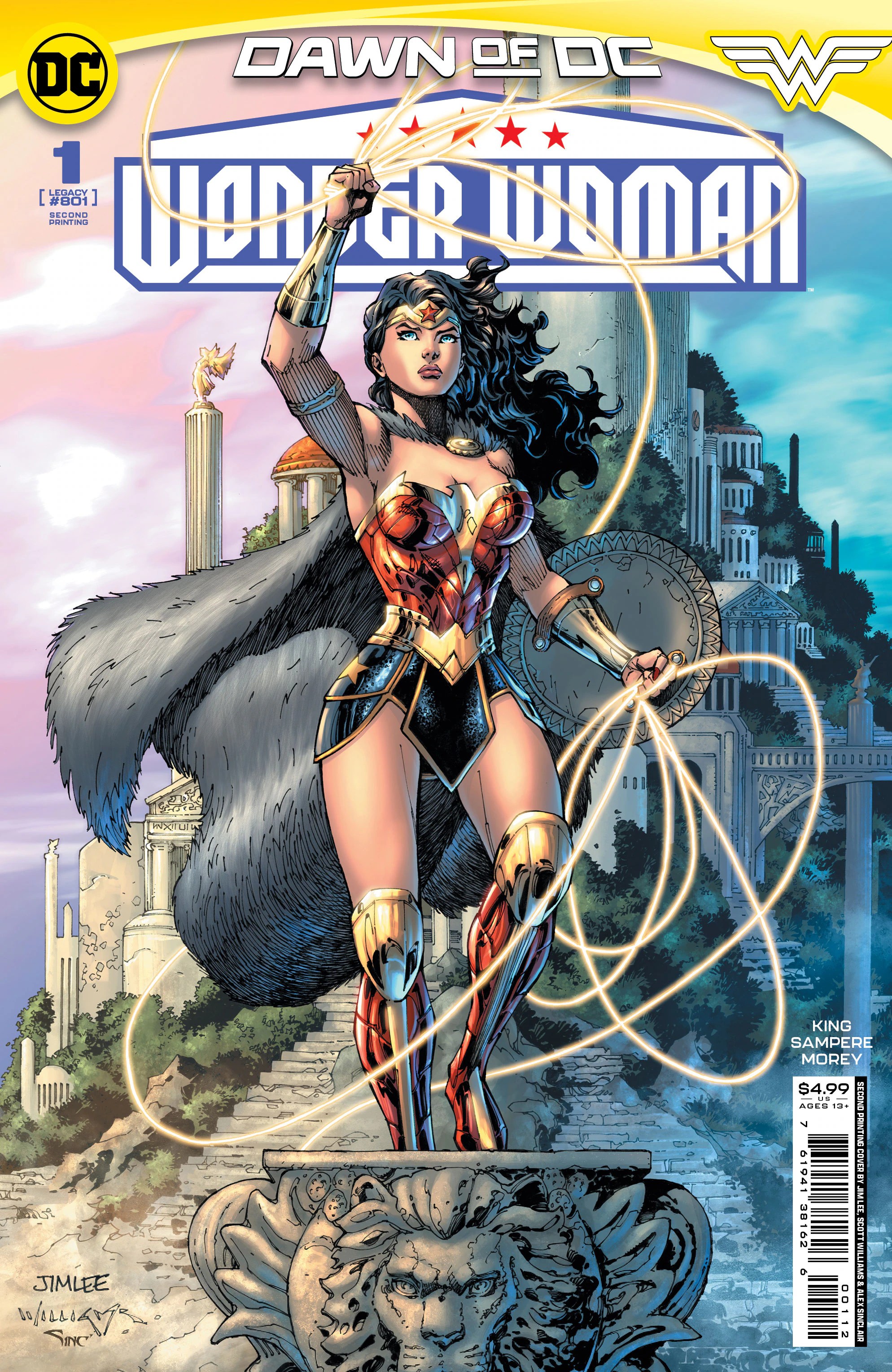 WONDER WOMAN 1 GOES BACK TO PRINT! DC